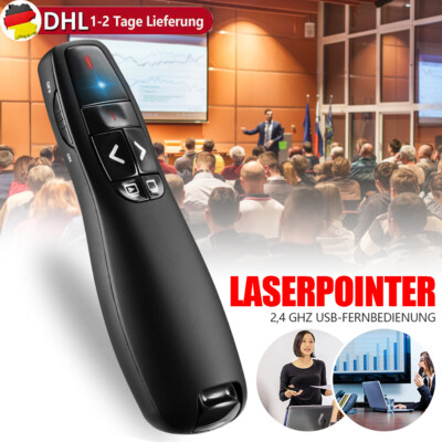 Fernbedienung Wireless Präsenter Presenter Laser 2,4 GHz PowerPoint Präsentation