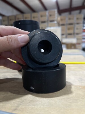 1 Set Socket fusion plug face heater adapter welding plastic pipe HDPE 2 in. IPS