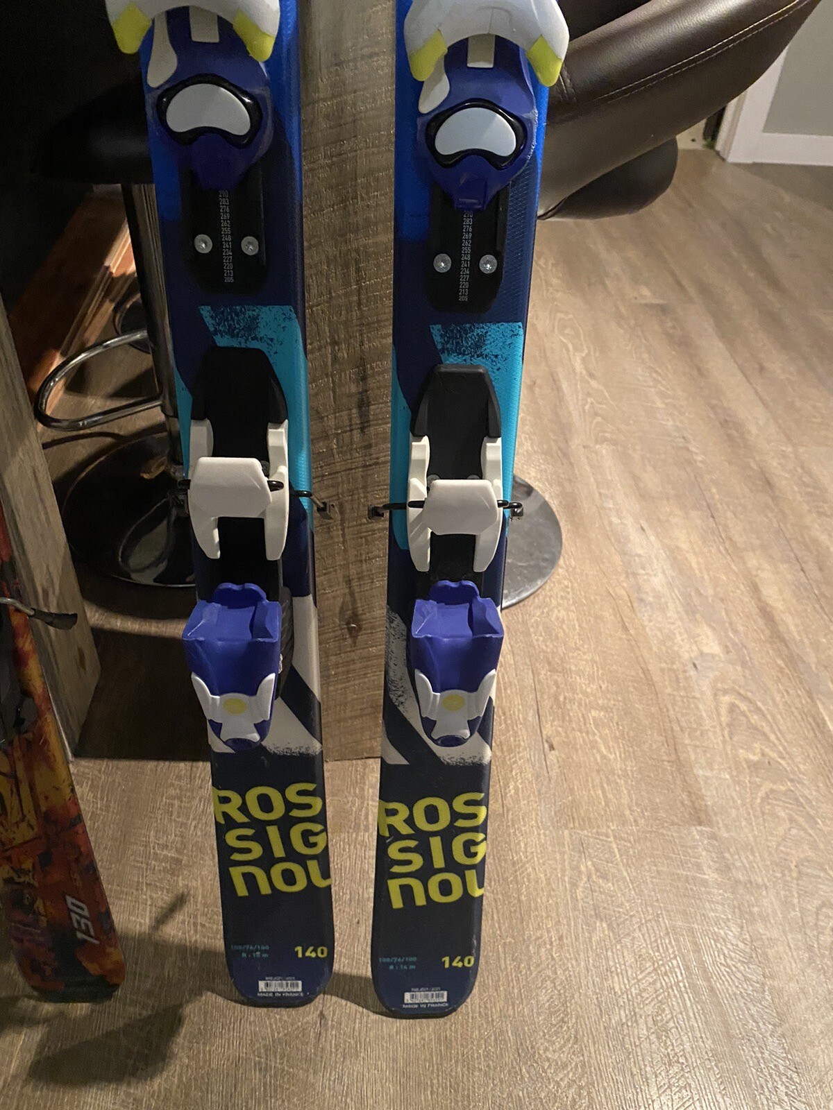 Rossignol Youth Downhill Skis 140 cm With Adjustable Bindings eBay