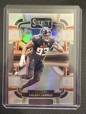 2023 Select Calais Campbell Due Cut Silver Concourse # 5 Falcons