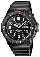 Casio Uhr MRW-200H-1BVEG Armbanduhr Schwarz