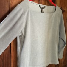 BANANA REPUBLIC MicroFleece SHIRT Soft Lightweight Pullover Top Women’s LARGE