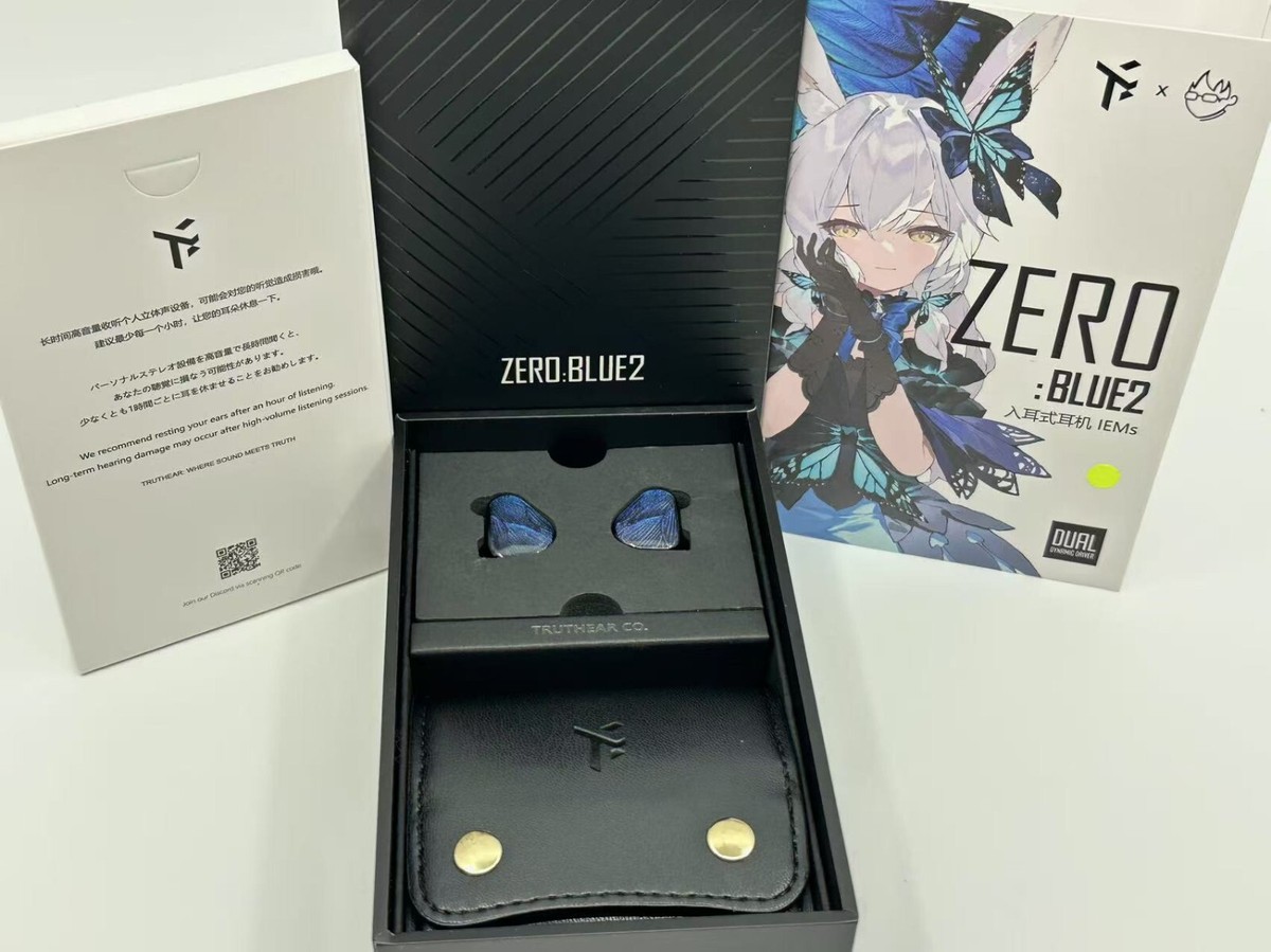 TRUTHEAR x Crinacle Zero:BLUE2 Dual Dynamic Drivers In-ear