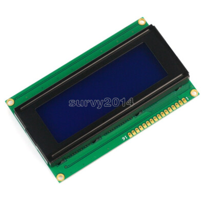 2004 LCD Display Module Character 20x4 Blacklight Gray Yellow Blue