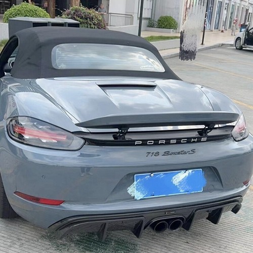 Alerón trasero apto para Porsche Boxster S 718 GTS "GT" 2017-2022 - Imagen 2 de 7