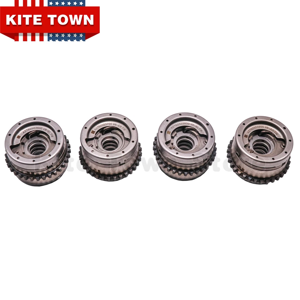 Juego de ajuste de árbol de levas OEM 4 PIEZAS para Mercedes Benz W212 W221 W166 M276 3,0 L 3,5 L Foto 3 de 4