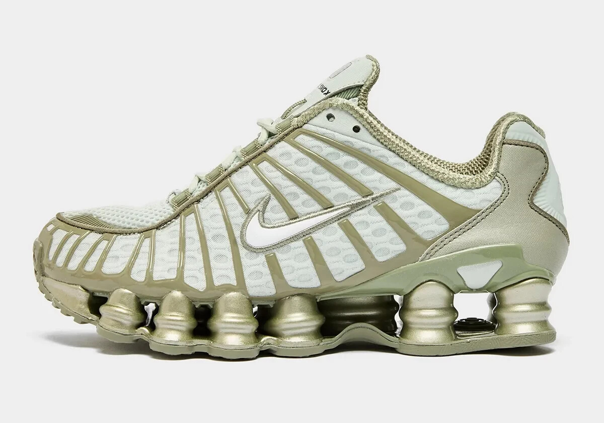 NEW Nike Shox TL 'Light Silver/Light Army' | Women Sizes 6