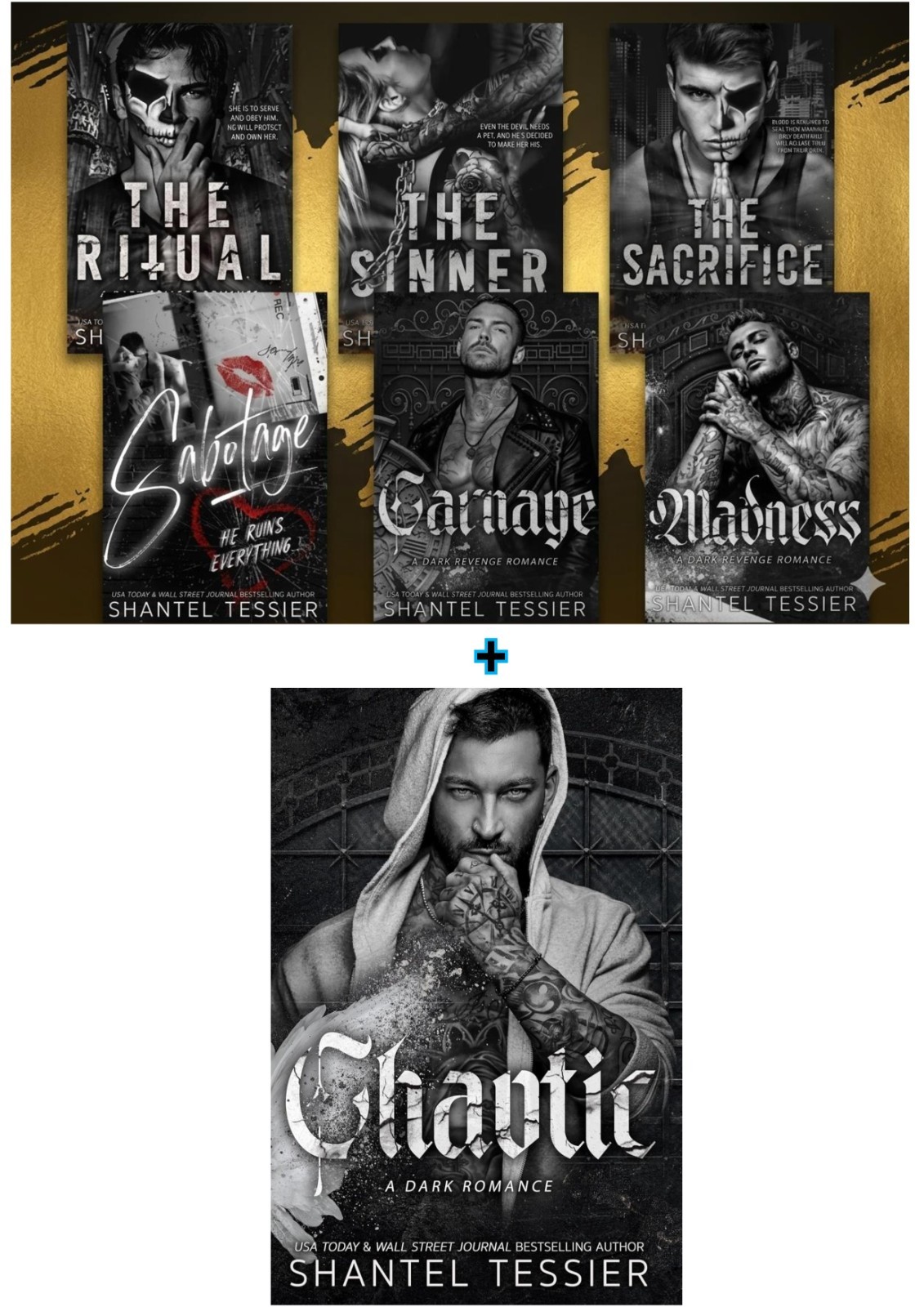 L.O.R.D.S. Series 7 books ( The Ritual ) by Shantel Tessier Paperback, Free Ship
