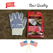 Ove Glove Heavy Duty Oven Glove Non-slip Silicone Grip For Hot BRAND NEW!!!!!!!!