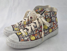 Keds x Looney Tunes High Top Sneakers Womens Size 10 Multicolor Cartoon Shoes