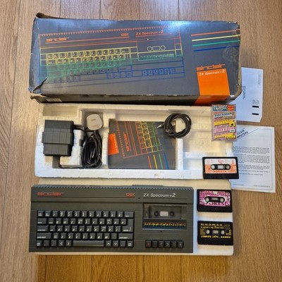 Sinclair ZX Spectrum Plus +2 Refurbished Computer 128K Boxed Vintage getestet