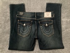 True Religion Ricky Big T Dark Sultry Wash Men s Size 36x30 Relaxed Straight