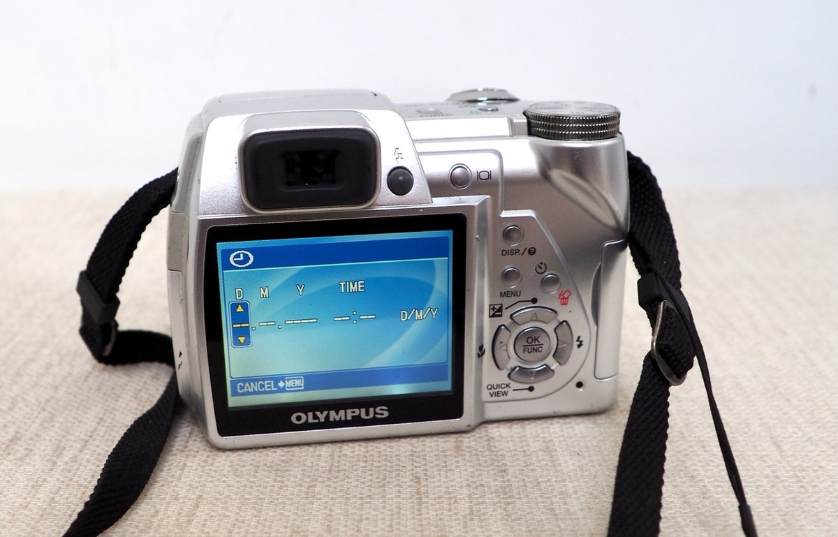 Olympus µ 300 Digital 3.2MP Digital Camera - Silver for sale