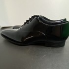 VERO CUOIO Men's 11 Black Patent Leather Lace-Up Oxford Dress Shoes EU 44 — photo 5