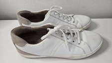 Naturalizer Women's Morrison Fashion Sneaker Lace-Up/Leather, White SZ 12