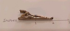 Vintage USS Nautilus SSN-571 Submarine Tie Clip General Dynamics Marked Balfour