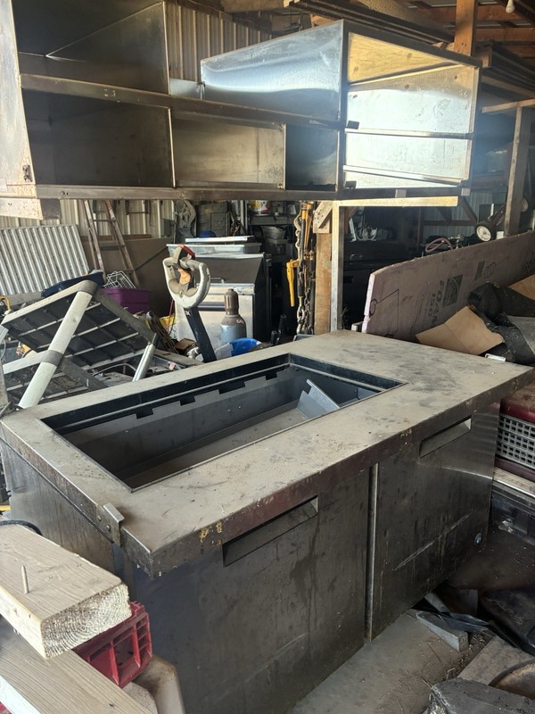 Lot Of Commercial Kitchen Refrigerators And Ice Machine  Used