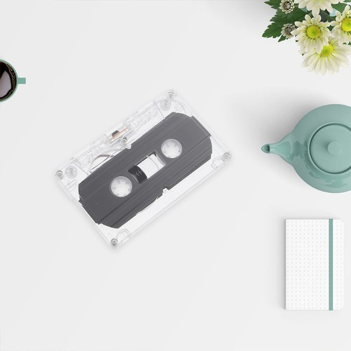 4 piezas cintas de casete vacías de cinta de audio para grabar estuches de almacenamiento en blanco - Imagen 7 de 12