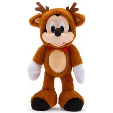 Disney 2025 Christmas Mickey Mouse Plush Reindeer NEW