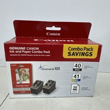 Canon 40 / Canon 41 - Ink Cartridges Combo Pack (0615B009)