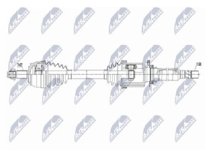 Original NTY Antriebswelle NPW-FT-095 für Fiat Jeep