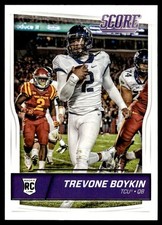 2016 Score #343 Trevone Boykin - TCU Horned Frogs - Rookie
