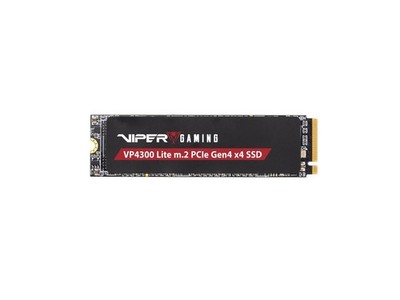 Patriot Memory Viper VP4300 Lite 1TB M.2 PCIe Gen4 x4 SSD. Compatible with PS5