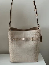 BRAHMIN Cloud Dancer Pagosa Celina Bucket Bag