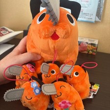 Chainsaw Man Pochita Plush Set 5 Mascots and Big Plush Toy Official Merchandise