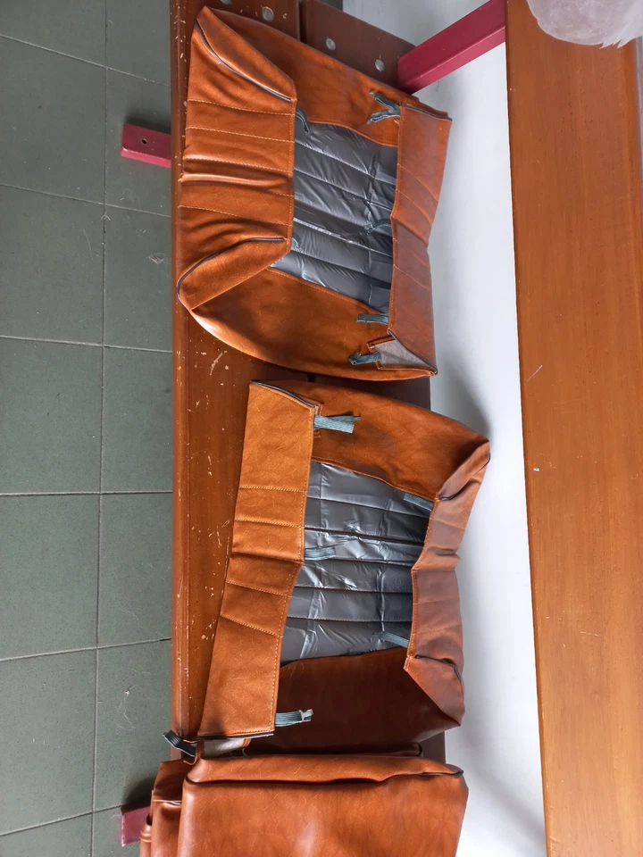 Fodere Coprisedile In Pelle Su Misura FIAT 128 — 第 4/4 张图片