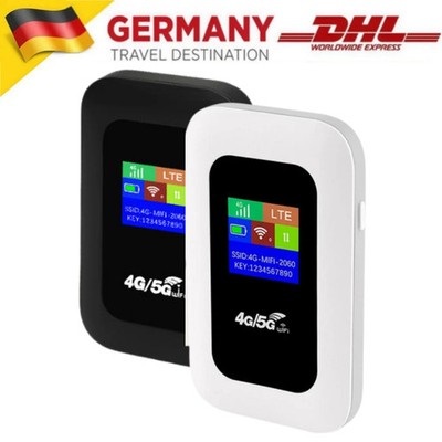 Tragbarer 4G-WLAN-Router Mobiler 4G-WLAN-Hotspot Kabelloser Internet-Router