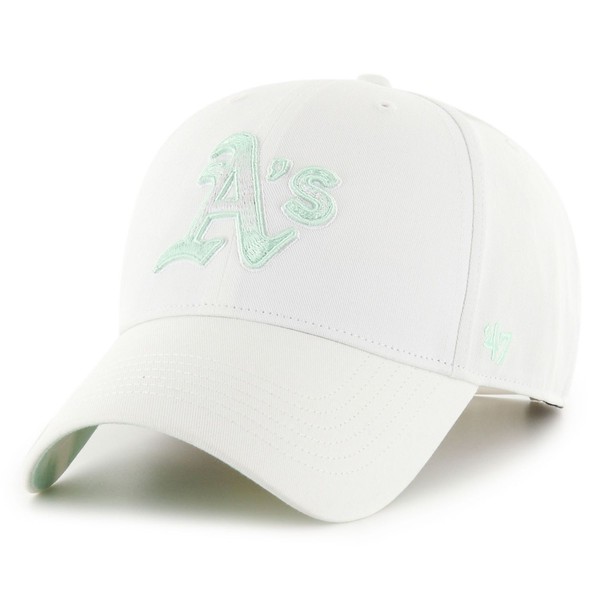 47 Brand Adjustable Cap - Clouds Oakland Athletics-image