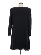 Linda Allard Ellen Tracy Women Black Casual Dress 8