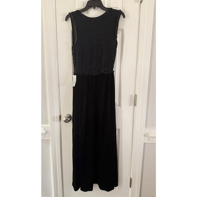 chinese dress ladies Max Studio Women's Sleeveless Mesh Maxi Dress, Black, Medium at Amazon  Women's Clothing store main image 0