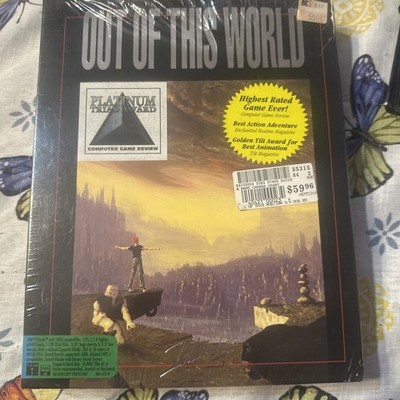 Out Of This World Interplay IBM DOS PC Big Box Game New In Box HTF