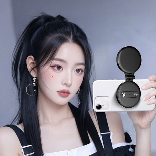 Compact Phone Fill Light Adjustable Color Temperature Magnetic Phone Selfie Ring - Zdjęcie 2 z 12