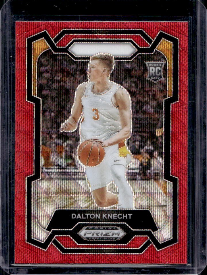 2024 Prizm Draft Picks Dalton Knecht RC Red Wave Rookie #50