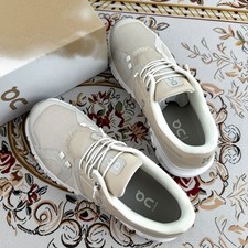 NEW On Cloud 6 Pearl White woman's Sneakers/3WF10060755 US 6-9.5