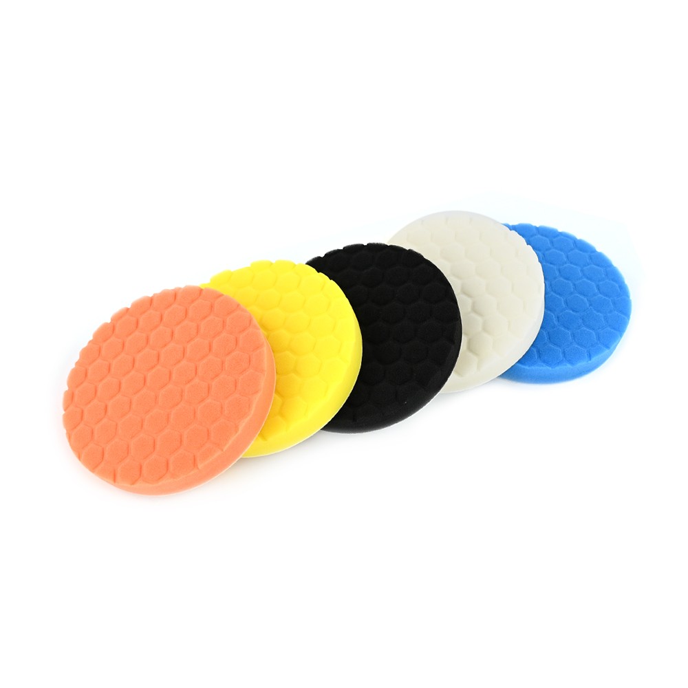 5 inch Car Waxing Polish Foam Sponge Kits Polishing Pad Buffer Polisher Wheels