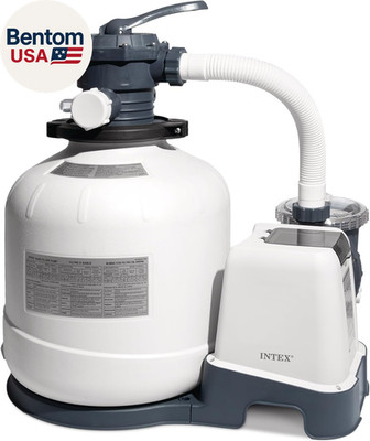 INTEX 3,000 GPH Krystal Clear Sand Filter Pump for above Ground Pools, Swimming