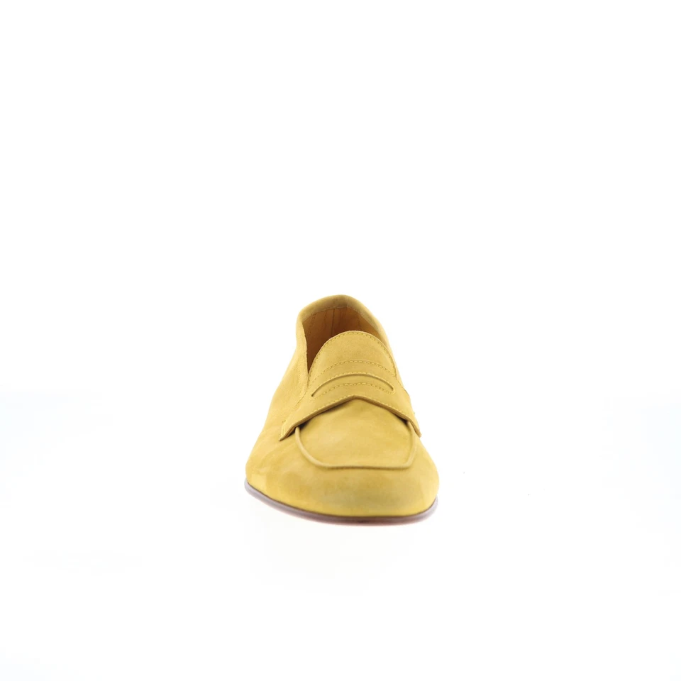 Мужские желтые мокасины и слипоны Zelli Italia Tasca из козлиной замши - Изображение 3 из 4