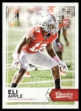 2016 Panini Classics Rookies Eli Apple RC Ohio State Buckeyes #203