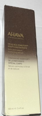 AHAVA Dead Sea Osmoter Body Concentrate Tone and Texture Correcting Serum 3.4 oz