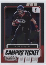 2021 Panini Contenders Draft Picks Campus Ticket Travis Kelce #28 18n6