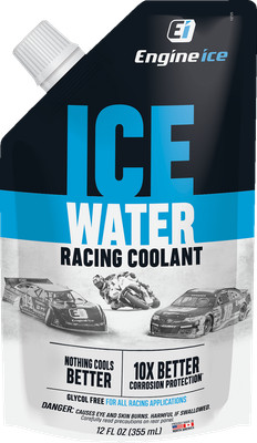 ENGINE ICE Ice Water Racing Coolant - Fits 12 US Fl Oz. - 13071