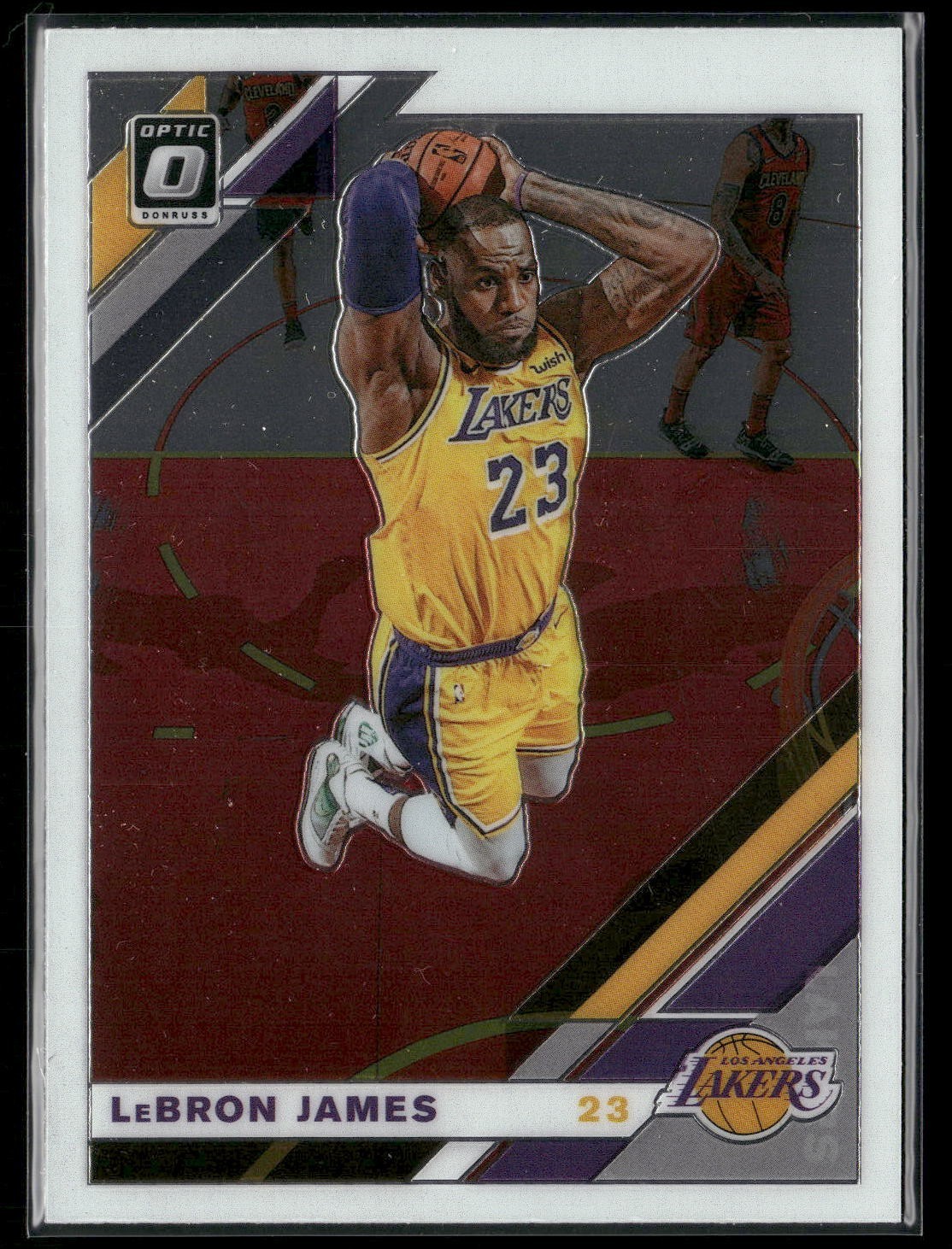 LeBron James 2019-20 Panini Donruss Optic  #60 Los Angeles Lakers