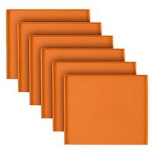 Non Stick Dehydrator Trays with Raised  Reusable Silicone Mats Orange6130