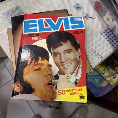 Elvis Special 1985 Magazine 50th Birthday Edition Collectible Vintage Read