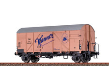 BRAWA 51184 Covered Goods Wagon Glms ÖBB Ep.III Men HO 1:87 NEW
