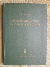 Phasenbeziehungen in der Funktechnik - DDR Buch 1957 Phasenschieber Röhren
